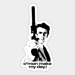 Dirty Harry - Make my day Sticker